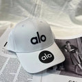 White Embroidered Baseball Cap