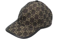 G Pattern Black and Gold Monogram Patterned Cap
