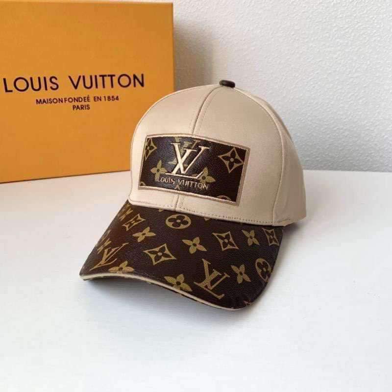 Two-Tone Monogram Baseball Cap