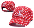 Red Monogram Signature Baseball Cap