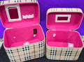 Plaid  inspired  Makeup  cases