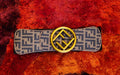 Brown Monogram Wide Stretch Belt