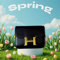 Micro Mini Black H Monogram Purse