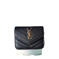 Monogram Leather Snap Wallet