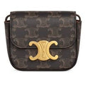 Micro Mini Brown Monogram Snap Wallet