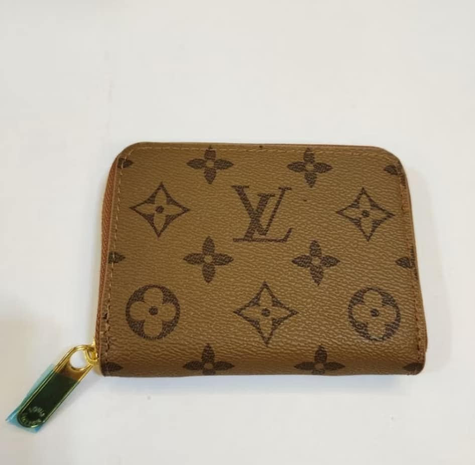 Medium Monogram Zip-Around Wallet – Signature Brown