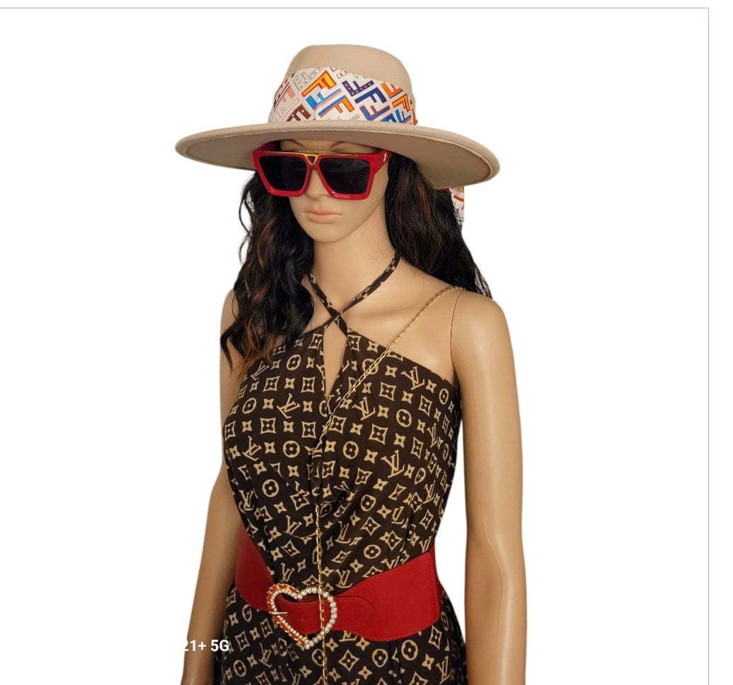 Red Heart Wide Elastic Stretch Belt