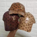 Monogram Vegan Leather Baseball Cap